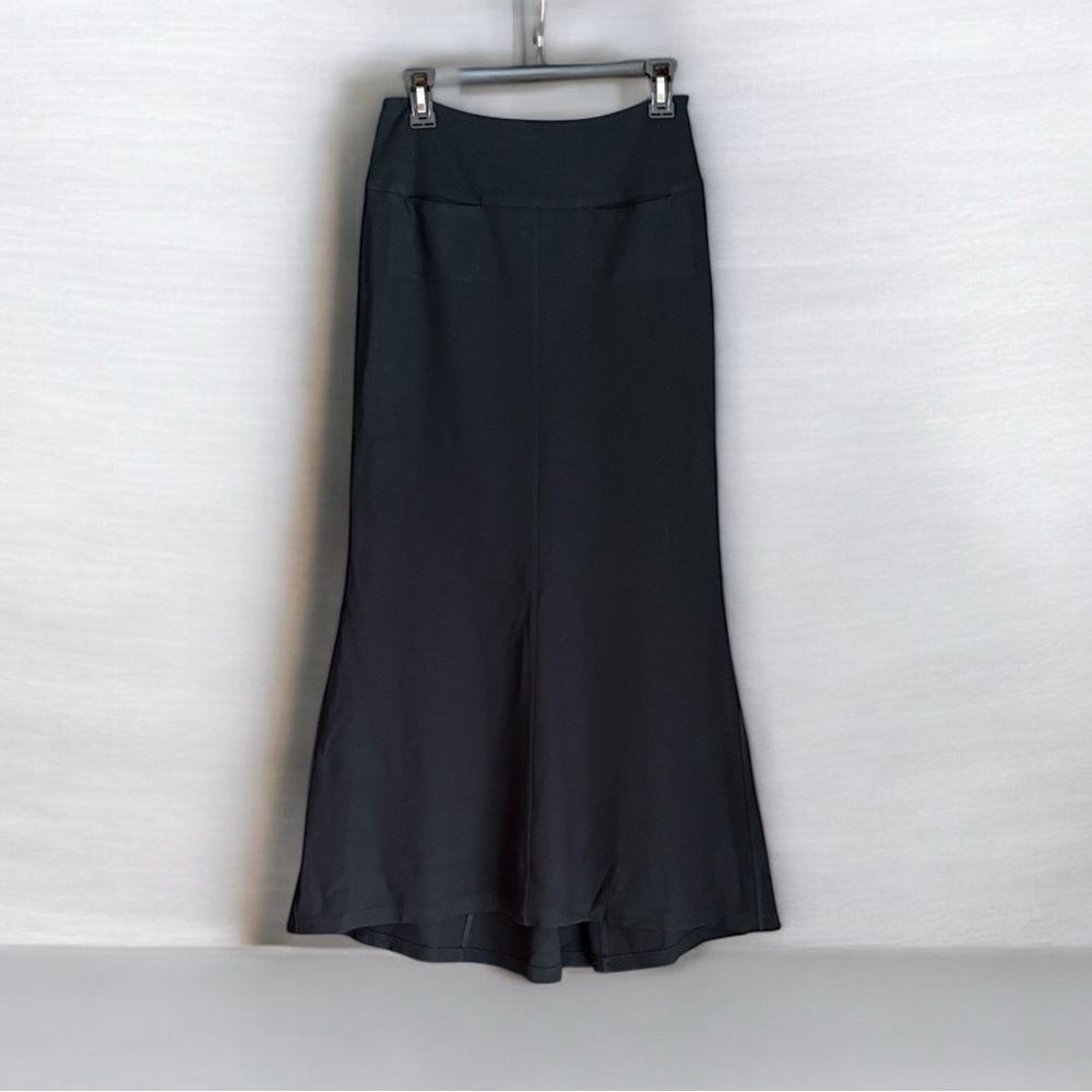 Peruvian Connection Black Maxi Skirt S